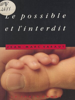 cover image of Le possible et l'interdit
